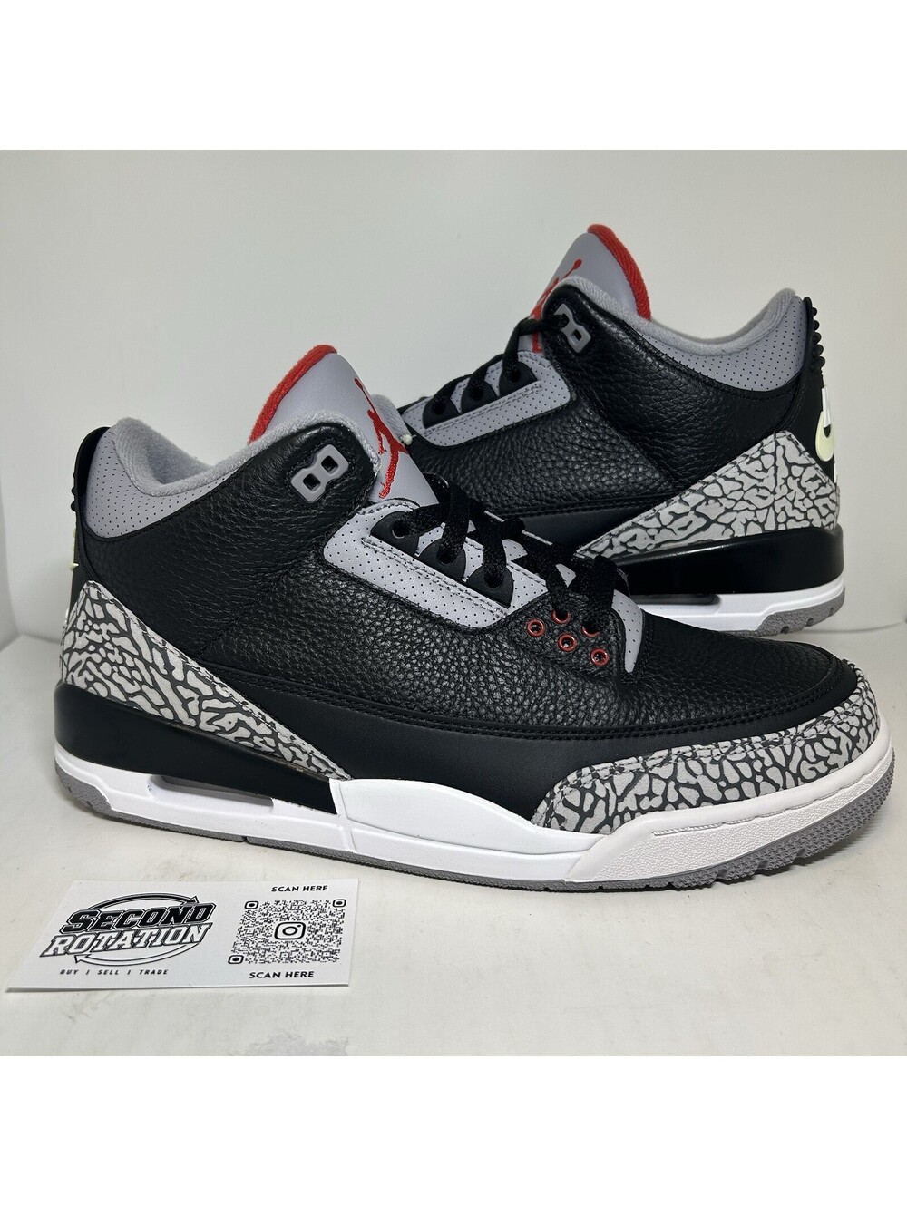 Air Jordan 3 Retro Black Cement 2018 - Size 11 NEW - (854262-001)